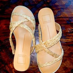 Dolce Vita Straw Sandals